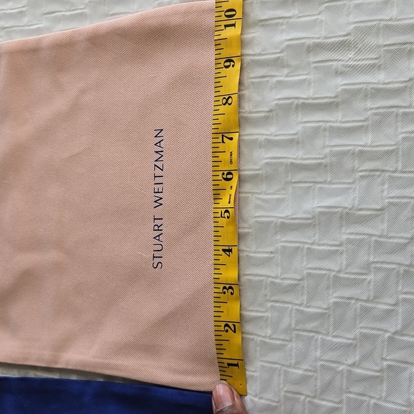 Stuart Weitzman Blue and Peach Dust Bags - Picture 4 of 7